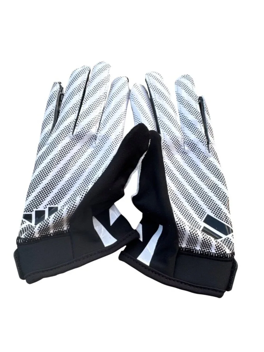 Adidas FQ5 Filthy Quick 5.0 Size Small Reciever Gloves Black White NWT